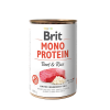 Brit Mono Protein Wołowina z ryżem 400g mokra karma dla psa